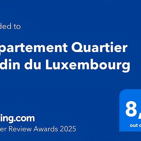 Appartement Quartier Jardin Du Luxembourg Free Netflix Parijs Buitenkant foto